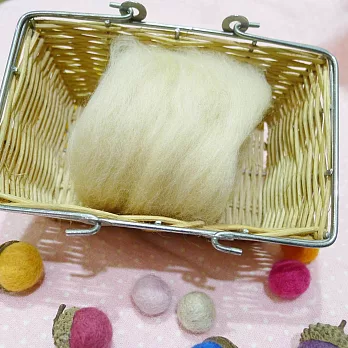 美麗諾羊毛- MK8駝色50g【超柔細】