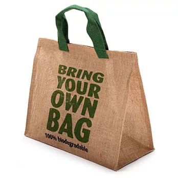 【KK Jute Bag 潮麻包】我用我的潮麻包-側揹/手提兩用包(双提把)