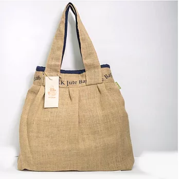 【KK Jute Bag 潮麻包】綠時尚-簡約樂活側肩包