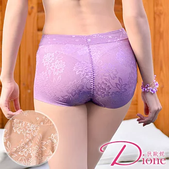 Dione 狄歐妮 無痕內褲-純蠶絲褲底(單品)-P155312M-膚色