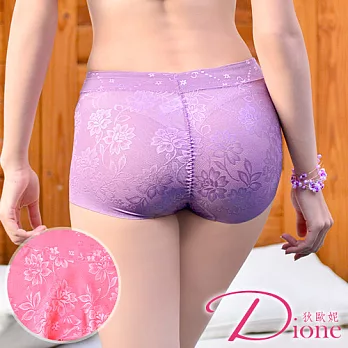 Dione 狄歐妮 無痕內褲-純蠶絲褲底(單品)-P155312XL-粉色