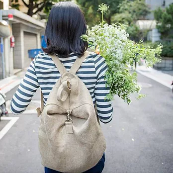 【KK Jute Bag 潮麻包】天涯同行 後揹包