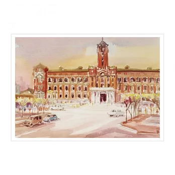 總統府 吳承硯 北美館典藏明信片