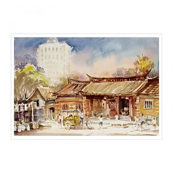 林安泰古厝 吳承硯 北美館典藏明信片