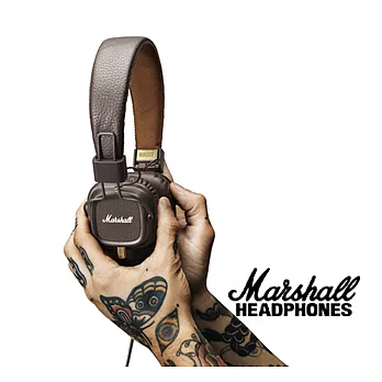 英國 Marshall Major II 耳罩式耳機 ~英國傳奇品牌~復古棕