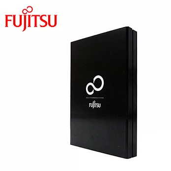 【Fujitsu富士通】2.5吋 USB3.0 滑蓋式髮絲硬碟外接盒尊爵黑