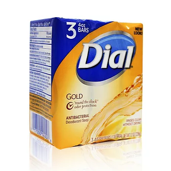 美國Dial 經典黃金香皂 4oz-3入