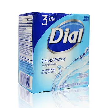 美國 Dial香皂(藍色清泉香) 4oz-3入