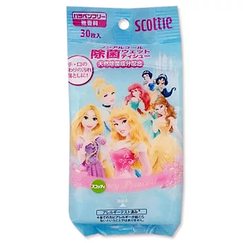 日本Disney公主濕紙巾30枚