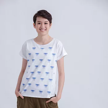 西瓜片片 方袖 女TM白