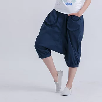 Billy 低檔口袋老爺褲FREE深藍