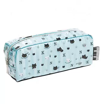 San-X 家族粉亮甜心系列防水筆袋包。小襪貓