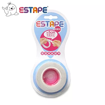 【ESTAPE】 雙面棉紙膠帶-點斷12mmx5M