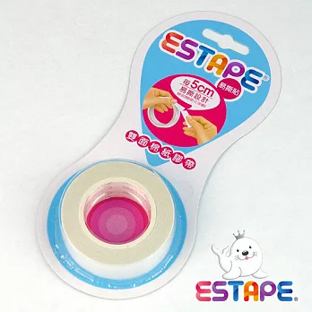 【ESTAPE】 雙面棉紙膠帶-點斷18mmx5M