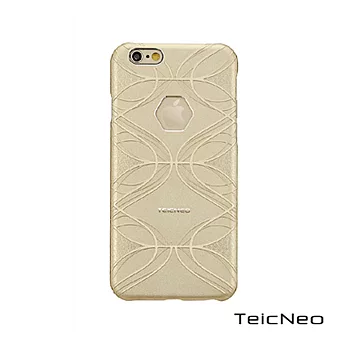 TeicNeo iPhone 6 Plus 5.5吋 金屬保護殼~浮雕精品系列 光環(香檳金)香檳金