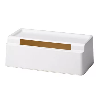 《ideaco》roof 空間利用側拉面紙盒寧靜白