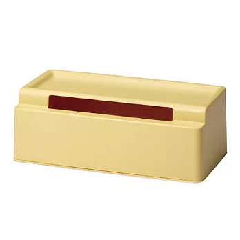 《ideaco》roof 空間利用側拉面紙盒活力黃