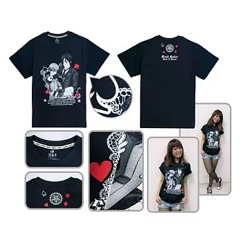 黑執事Ⅲ-潮流T-shirt(綜合)L黑