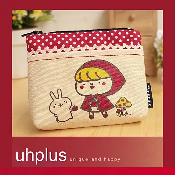 uhplus 童趣森林Conte de fées 小物包- 小紅帽與她的好朋友