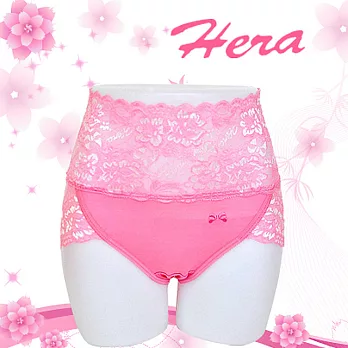 [HERA]美感蕾絲內褲2L-甜心粉紅