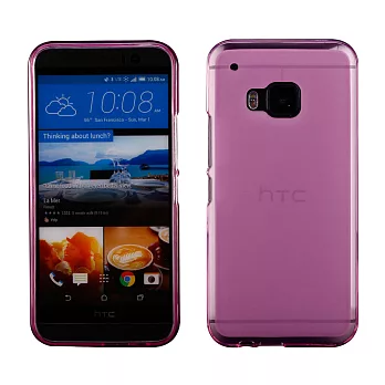 【BIEN】HTC One (M9) 輕量氣質軟質保護殼 (霧粉紅)