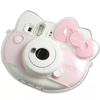 For FUJIFILM mini Hello Kitty 拍立得專用水晶保護殼/透明