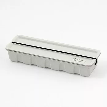 MIDORI 環保素材紙漿鉛筆盒-白