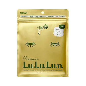 【獨家販售】日本LuLuLun面膜7片裝-京都限定版 抹茶精華面膜