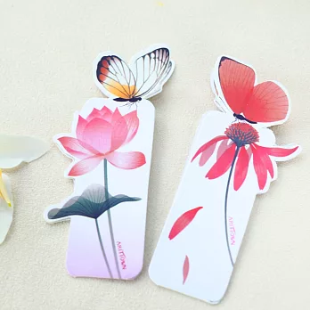 蝶飛雙雙‧輕靈之森書籤‧B款(2個/套)