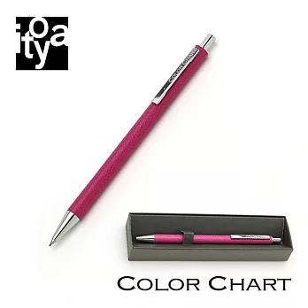 【ITOYA】COLOR CHART 皮革原子筆　洋桃紅