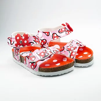 Disney迪士尼 Minnie米妮 童涼鞋 (紅色)13紅色