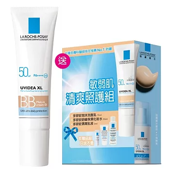 LA ROCHE-POSAY理膚寶水 全護清爽防曬BB霜 01 自然色組