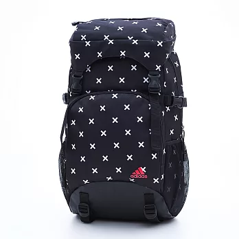 ADIDAS 新品上市!大型後背包黑色叉叉紋