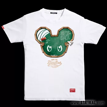 Student Mousy T-shirt 值日生小鼠T - 白色M白色