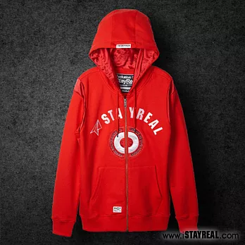 STAYREAL 英倫摩德帽夾 - 黑標潮流版 / 黑色、紅色、灰色M紅色