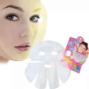 日本敷臉專用面膜罩20入-氣密毛孔全開保養品加倍吸收SPA多用途