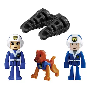 《TAKARA TOMY》緊急救援隊 特警隊人偶組B