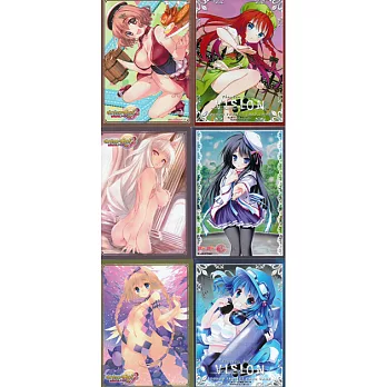 遊戲美少女角色收集卡套2015新組（一組6張）