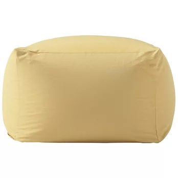 [MUJI 無印良品]懶骨頭椅套.梔子花黃