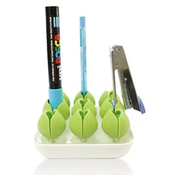 IDEAS 捕蟲草 多功能收鈉盒 筆筒綠色