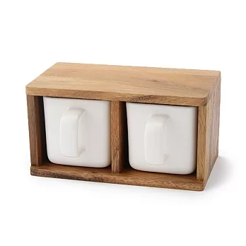 Afternoon Tea自然風陶盒收納櫃 2格