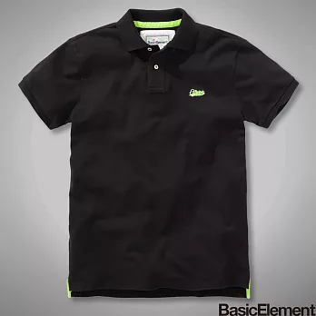 【BasicElement】男款經典 POLO 衫M黑色