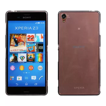 【BIEN】SONY Xperia Z3 超薄全透點紋軟質保護殼