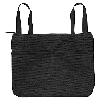 [MUJI 無印良品]聚酯纖維網狀袋內袋.附掛帶/黑