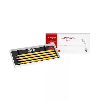 CARAN d’ACHE 100ANS 限量版 素描鉛筆組