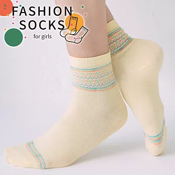 蒂巴蕾Fashionsocks鵝黃