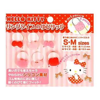 《Sanrio》HELLO KITTY矽膠造型翻頁指套組(一組6個入)
