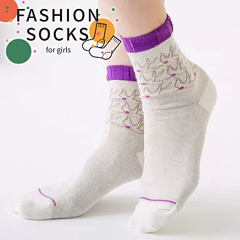 蒂巴蕾Fashionsocks紫晶蘭