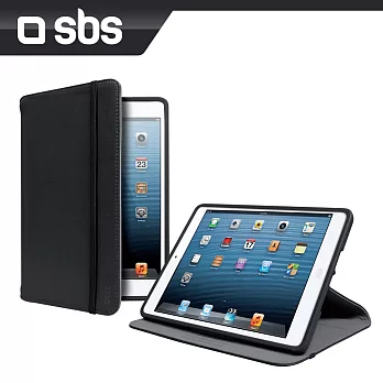 sbs Apple iPad mini3 Book Hammer保護套黑色