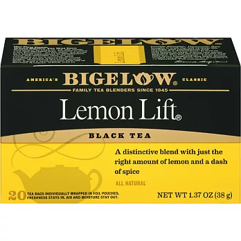 [碧蘿] Bigelow 檸檬紅茶(20包/38g)